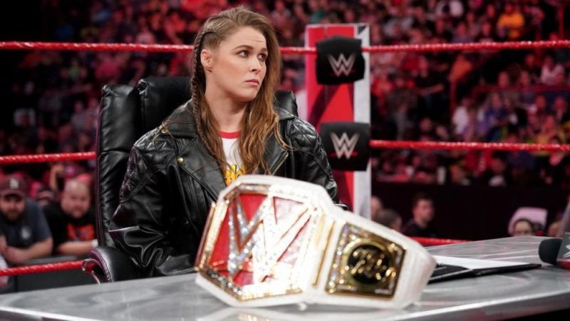 Image result for wwe ronda rousey raw women&#039;s champion