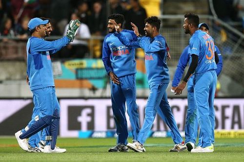 New Zealand v India - International T20 Game 1