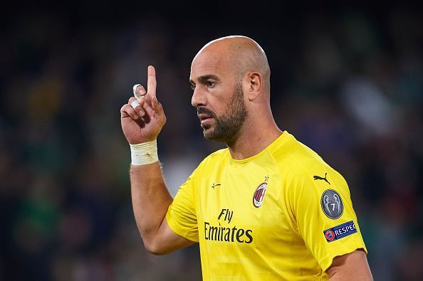 Pepe Reina is the only injury concern for the Rossoneri ahead of their crucial match today