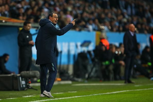 Maurizio Sarri made five changes to the side that was brushed aside by Manchester City