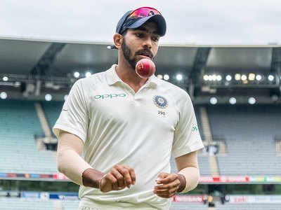 Jasprit Bumrah in the white flannels