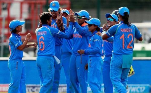 The Indian women's team