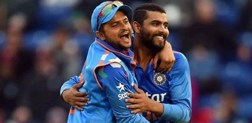 Suresh Raina and Ravindra Jadeja