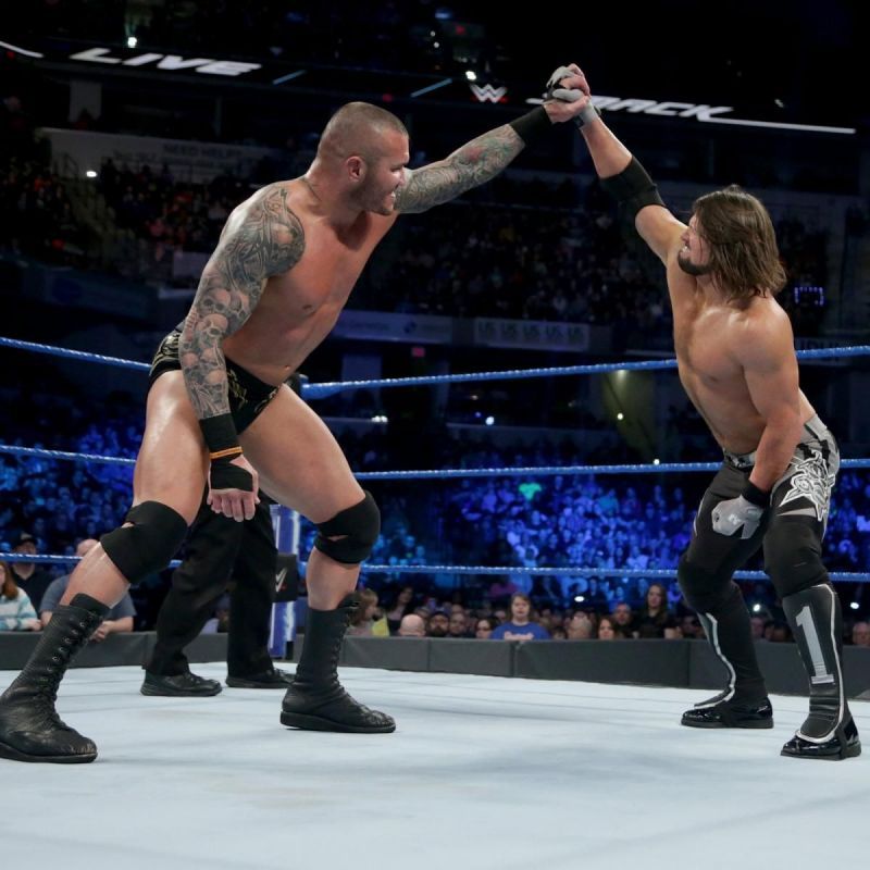 Randy Orton and AJ Styles