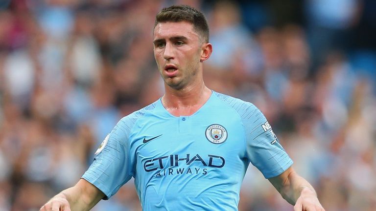 Aymeric Laporte helped keep Arsenal at bay.