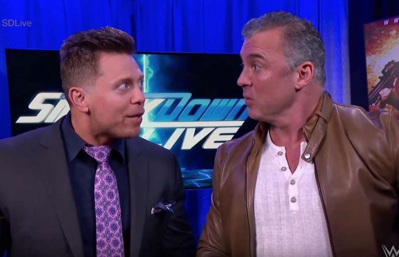 The Miz and Shane McMahon