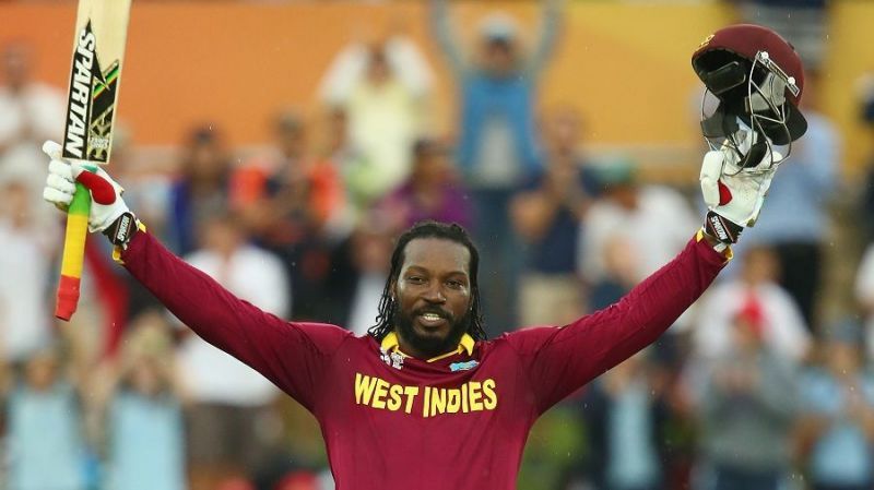 Chris Gayle struck a wonderful century last night