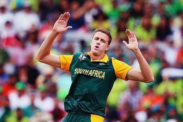 Morne Morkel during South Africa v Pakistan - 2015 ICC Cricket World Cup