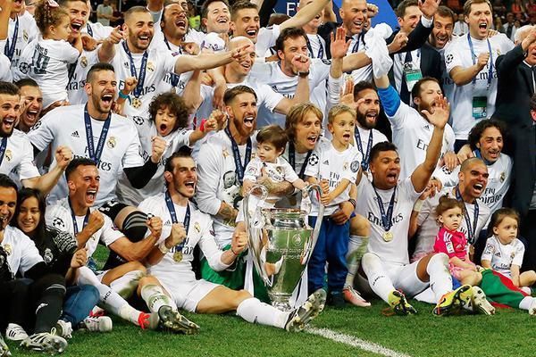 Real Madrid were the winners of the 2015-16 Uefa Champions League