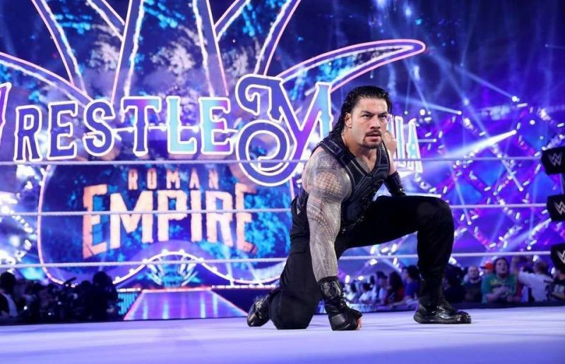 Reigns has been a part of 4 WrestleMania&#039;s main event 4 times in a row