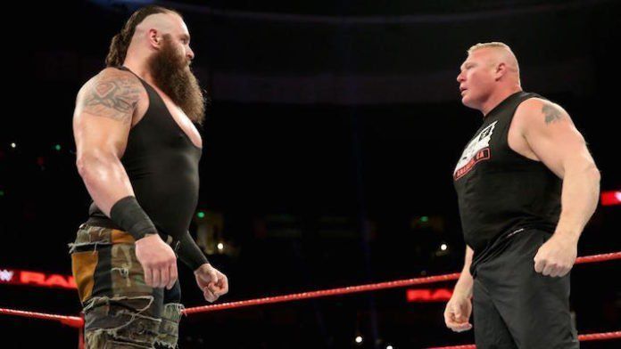 Braun Strowman and Brock Lesnar