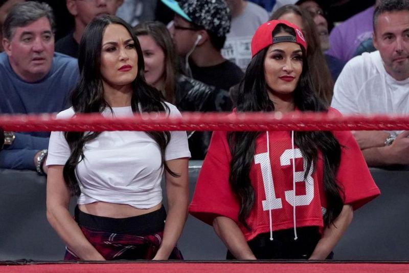 WWE loves to have the Bella Twins around while making history