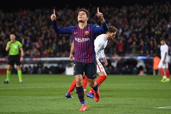 Coutinho is undergoing a torrid spell at the Nou Camp