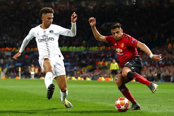 Kehrer and Sanchez in action