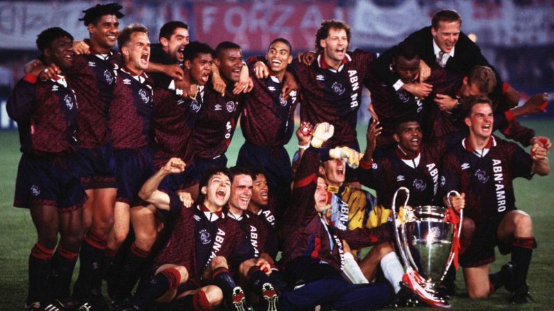 Beloved by neutrals, Ajax won the trophy in 1994/95