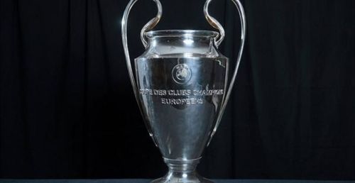 The UEFA Champions League trophy