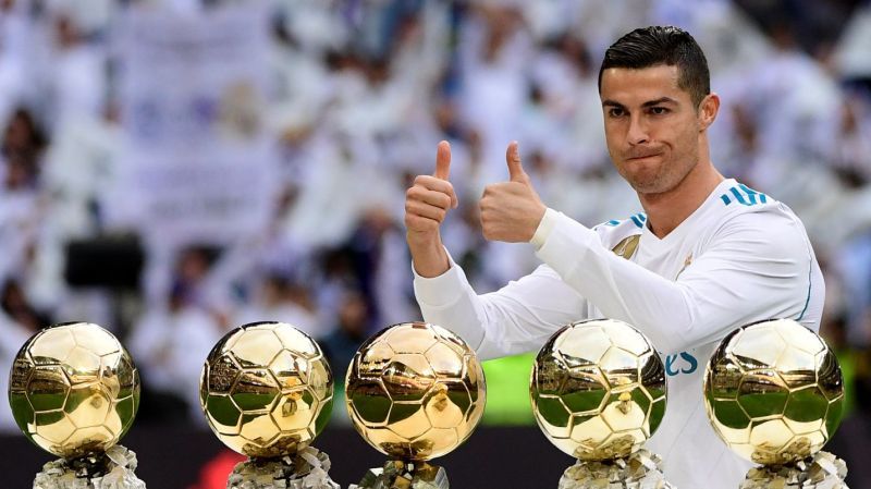Cristiano Ronaldo is the winner of 5 Ballon d&#039;Ors