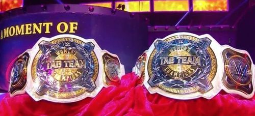 The newly created Women's Tag Team Championship