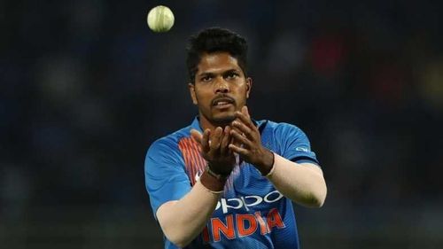 Umesh Yadav gave away 14 runs in the final over in the first T20