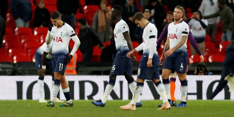 Tottenham face a fight to remain in the top four