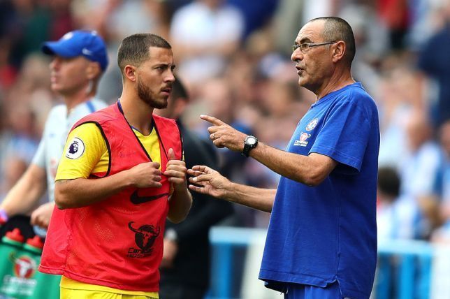Eden Hazard has faith in manager Maurizio Sarri and thinks Chelsea can finish in top four. (Source: Metro)