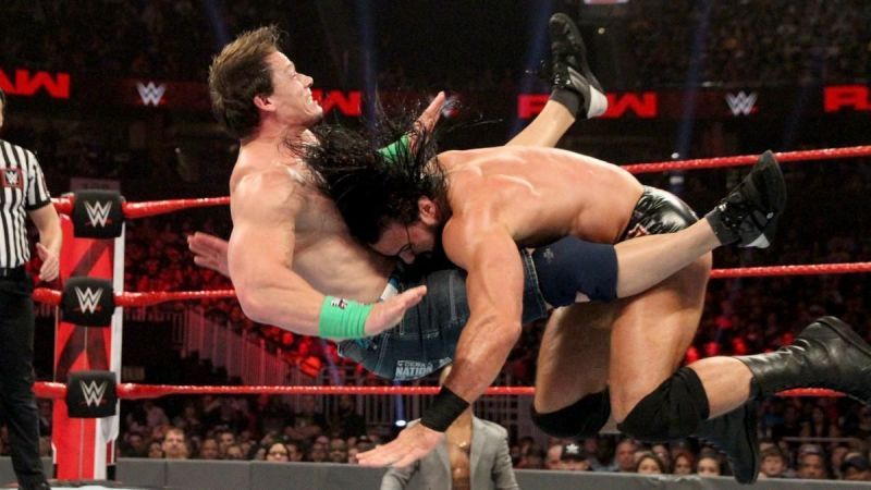 John Cena and Drew McIntyre