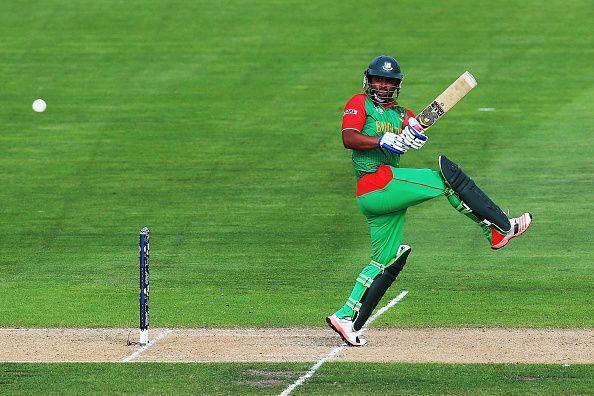 Iqbal in action for Bangladesh