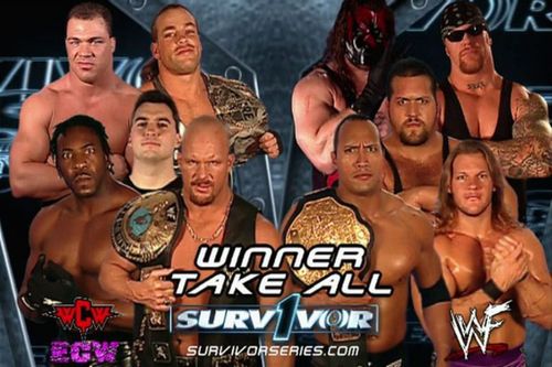 The Invasion ended at Survivor Series 2001, featuring ten of the biggest stars at the time.