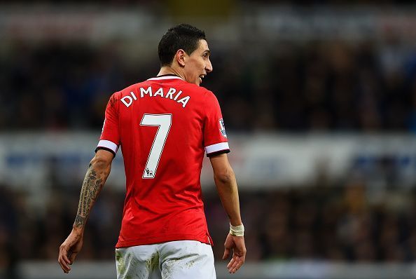 Di Maria moved to PSG from Manchester United