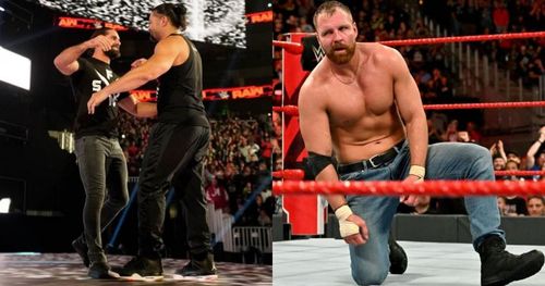 Why did Ambrose not join Rollins and Reigns?