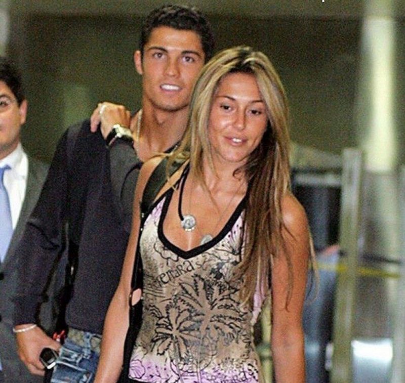 Ronaldo with Merche.