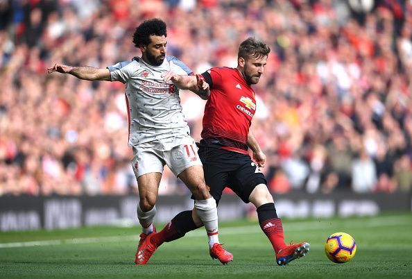 Shaw efficiently nullified Salah&#039;s threat on a memorable afternoon for the fullback