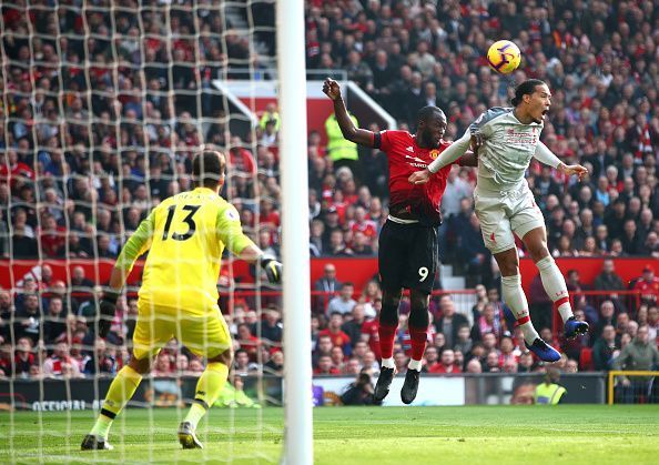 Lukaku was effectively marshaled by the returning van Dijk and left frustrated