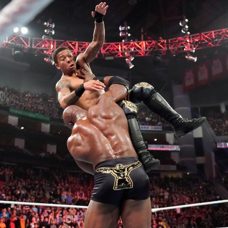 Lashley turned on Rush