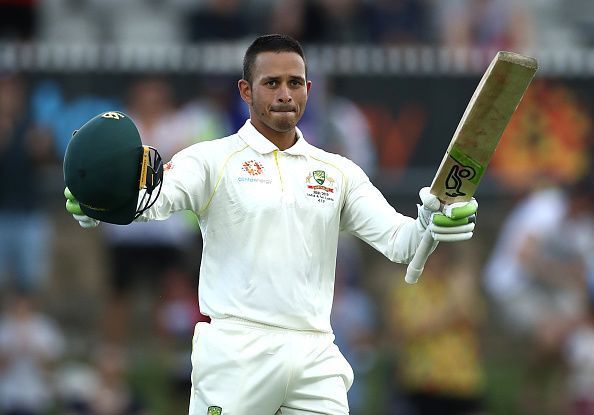 Usman khawaja scored brilliant hundred