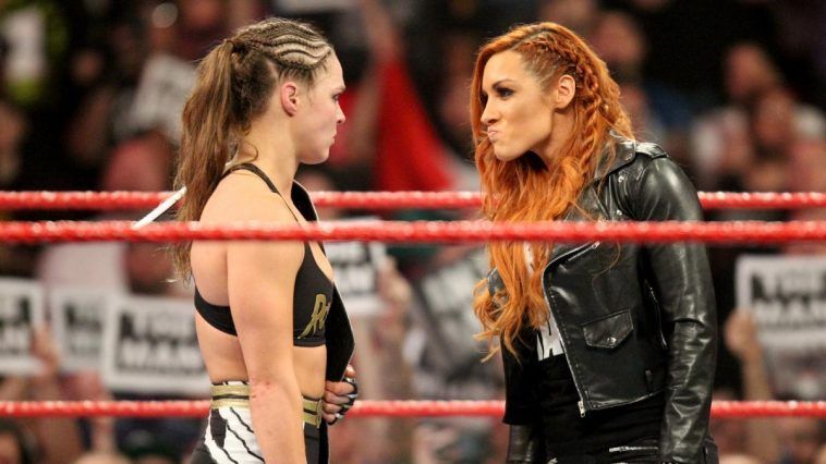 Could Becky Lynch interfere in Ronda Rousey&#039;s match against Ruby Riott at Elimination Chamber?