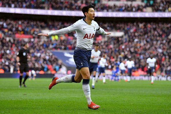 Heung Min Son has scored 3 goals in his last 3 Spurs games
