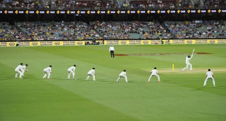 Test cricket in the whites