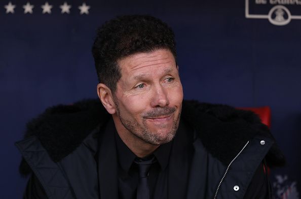 Simeone of Atletico de Madrid