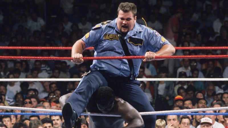 The nightstick made sense for The Big Boss Man&#039;s character and was an effective weapon