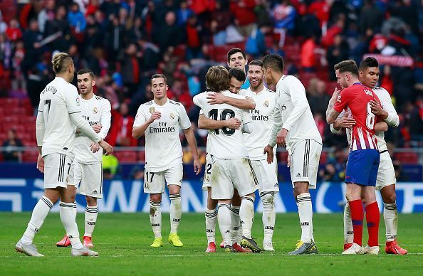 Santiago Solari played a key role in motivating the players, as he called for better performances