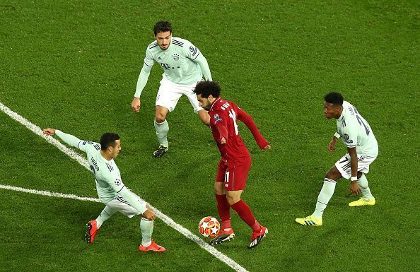 Bayern were successful in suffocating Liverpool in the second half