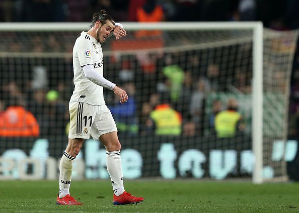 Bale has been disappointing this season for Real Madrid