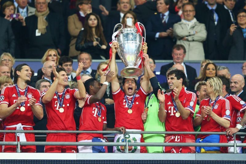 Bayern Munich won the first all-German Champions League final in 2012/13