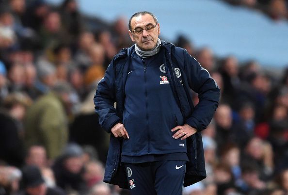 Maurizio Sarri seems unable to find a solution to Chelsea&#039;s worrying form