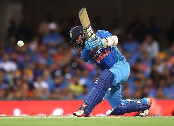 Dinesh karthik increase indian hope in this match