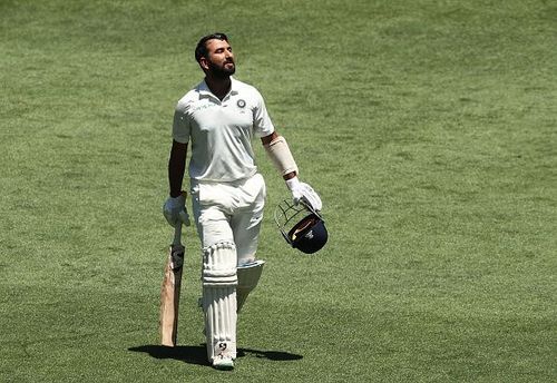 Pujara was dropped for India's first Test against England last year