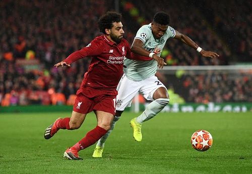 Mohamed Salah wasn't as effective on the night as he would have loved to be