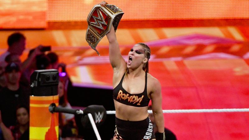 Rousey has been dominant since joining the WWE, including winning the RAW Women&#039;s Championship last year.