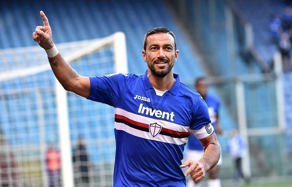 Quagliarella has spent his entire playing career in Italy